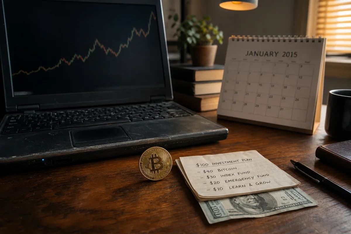 $100 in Bitcoin 2015 — Was wäre daraus geworden?