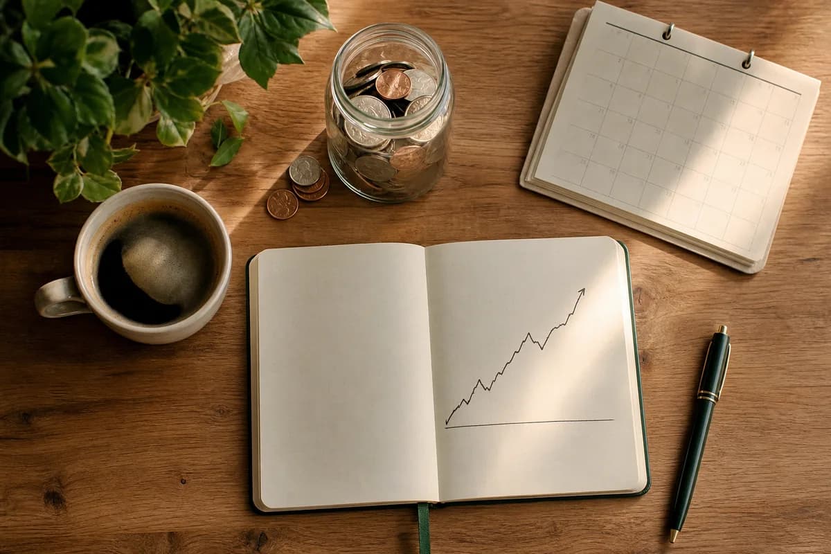 Täglich ein Kaffeepreis in den S&P 500: 10-Jahres-Ergebnis